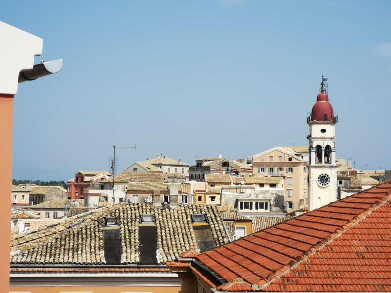 Attic Flat At San Giacomo Square-Corfu Town Apartamento Exterior foto