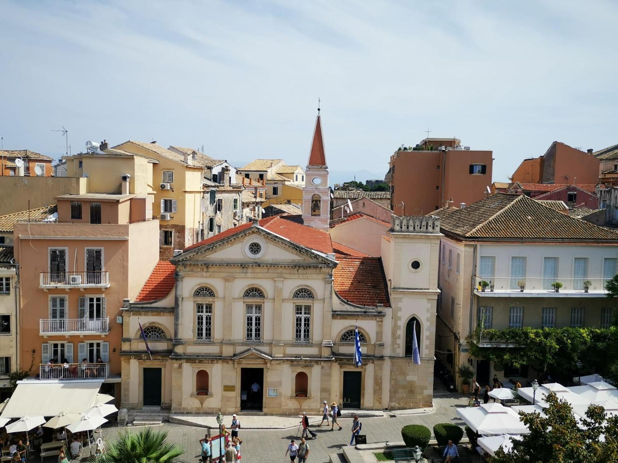 Attic Flat At San Giacomo Square-Corfu Town Apartamento Exterior foto