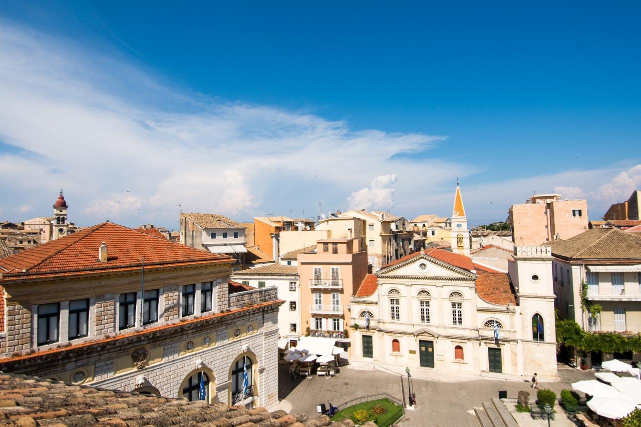 Attic Flat At San Giacomo Square-Corfu Town Apartamento Exterior foto